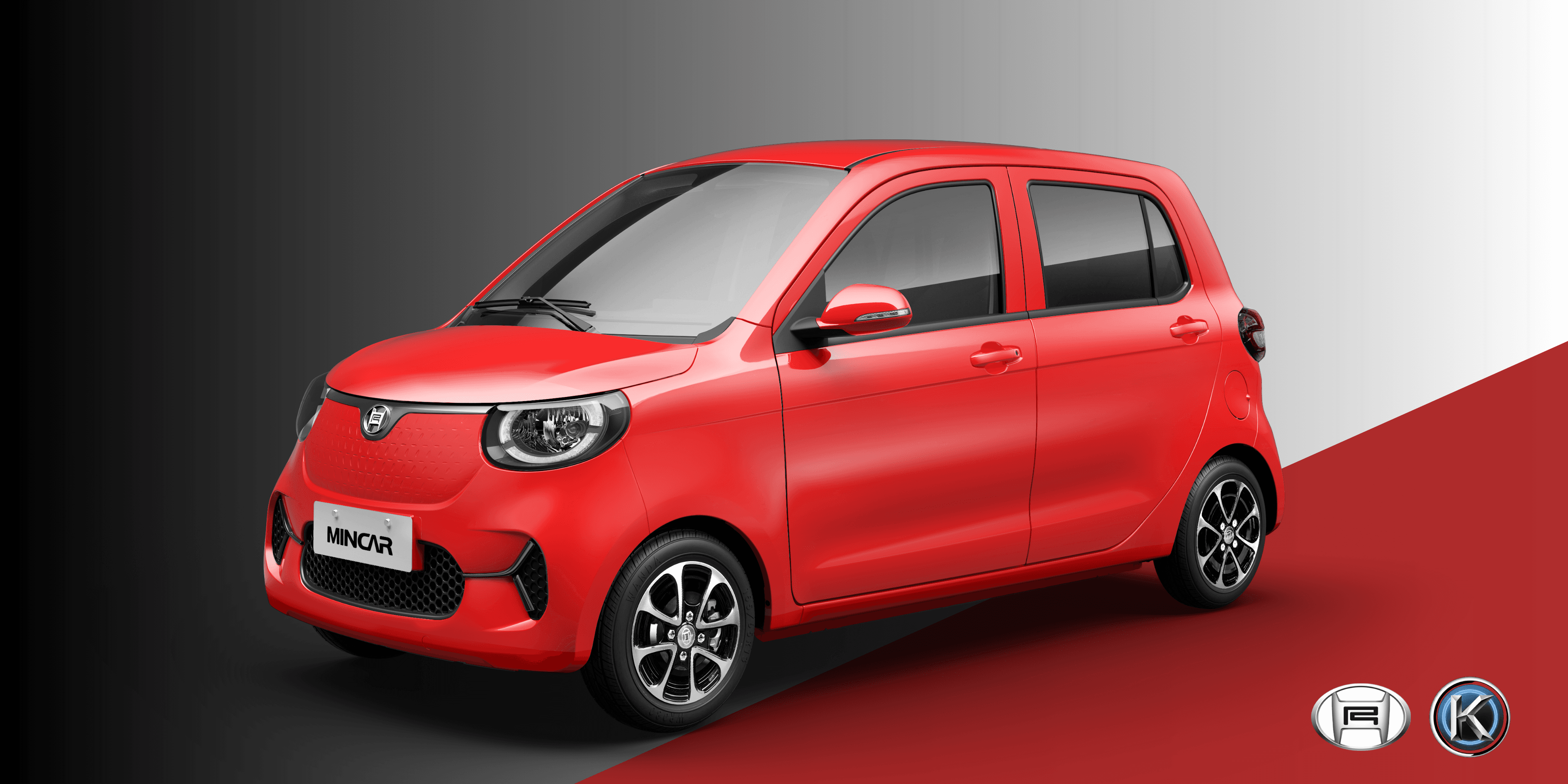 MINOVA Cherry Red in vibrant city nightlife