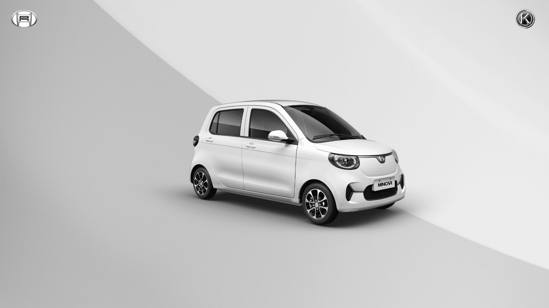 MINOVA Future Gray at a futuristic charging station